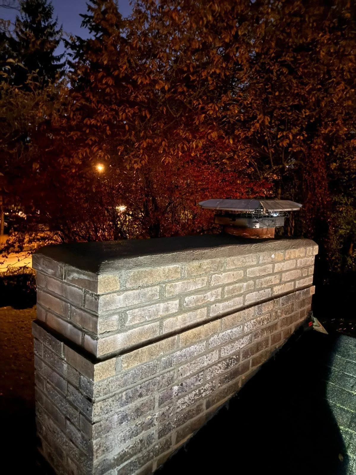 NIGHT CHIMNEY REPAIR