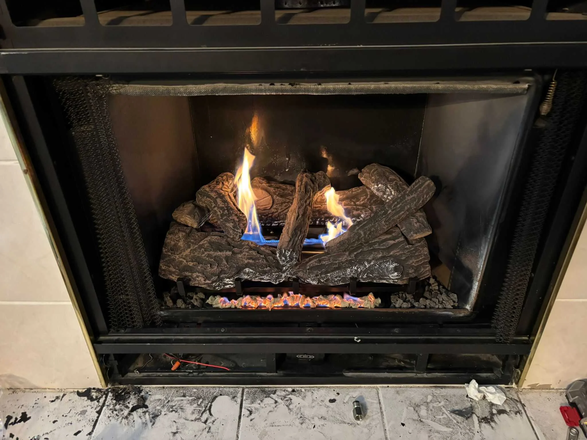 fireplace